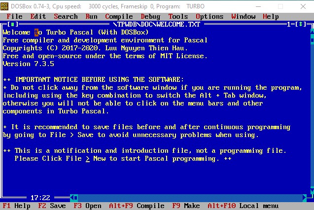 Mal wieder Langeweile? Turbo Pascal probieren!